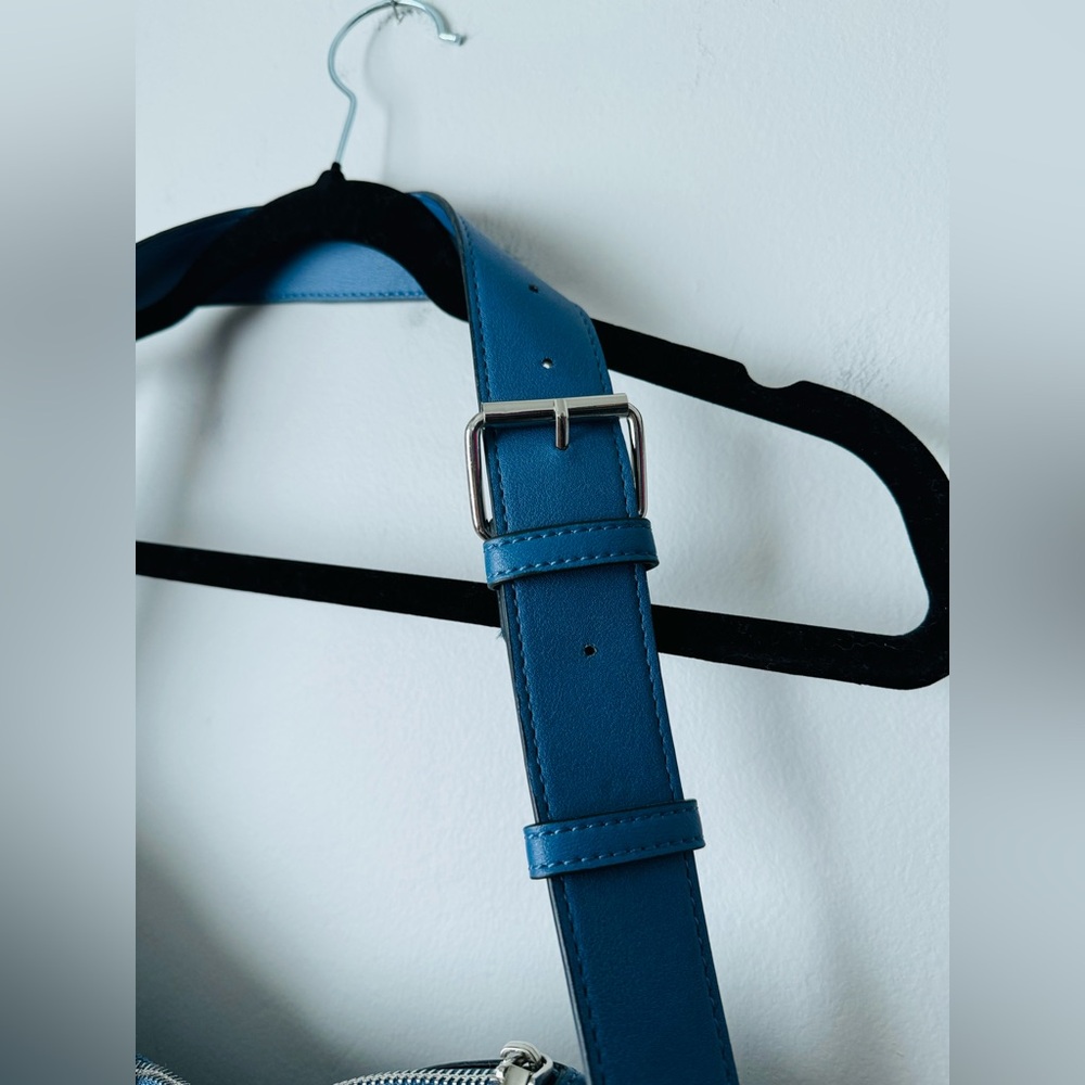 Steve Madden blue BMartina Bag purse with coin bag - Picture 6 of 7